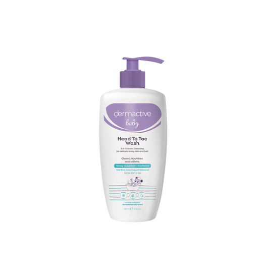 DERMACTIVE BABY HEAD TO TOE WASH 250 ML