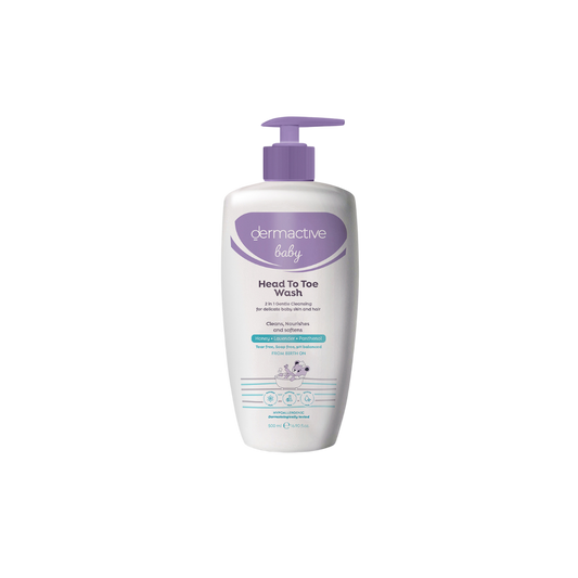 DERMACTIVE BABY HEAD TO TOE WASH 500 ML