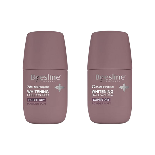 BEESLINE WHITENING ROLL-ON POWDER SOFT 1+1 FREE