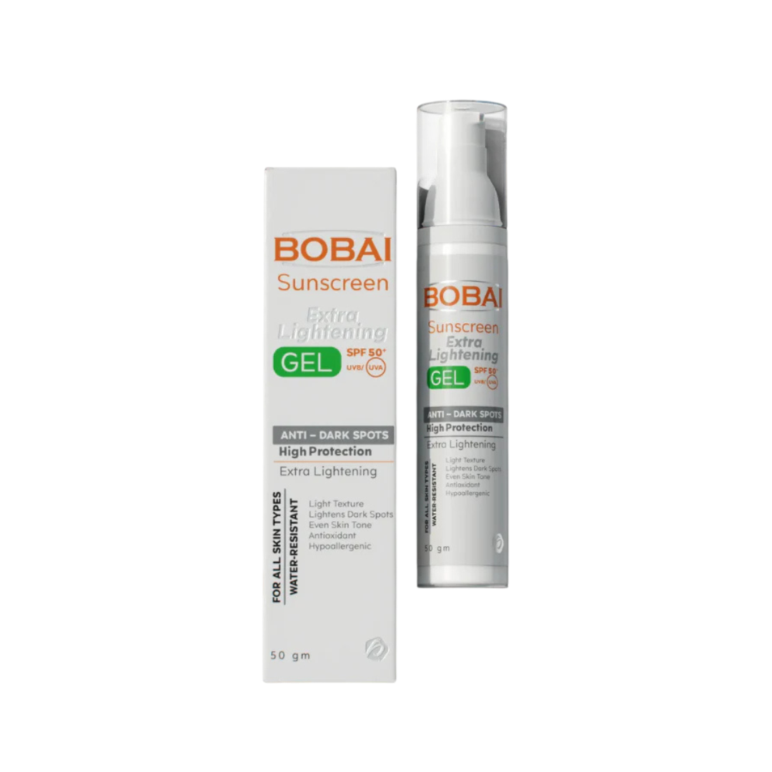 بوباي صن سكرين جل مفتح للغاية بمعامل حماية SPF50+ 50جم