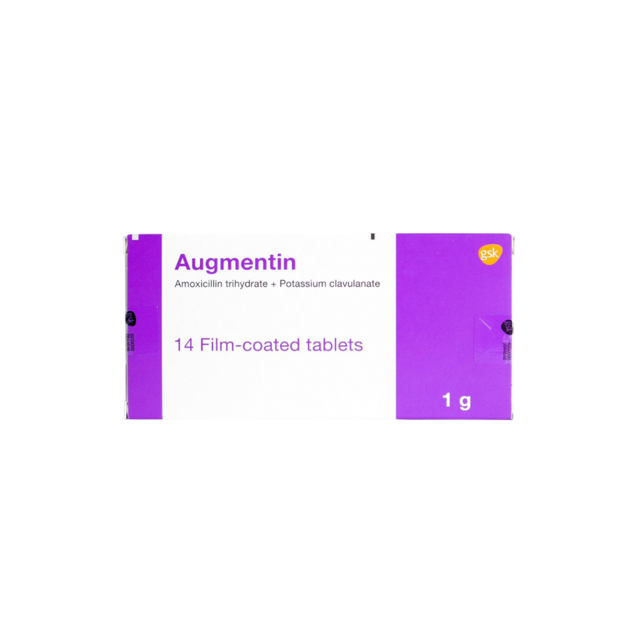 AUGMENTIN 1 GM 14 F.C.TABS