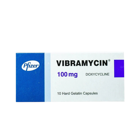 VIBRAMYCIN  100 MG 10 CAP