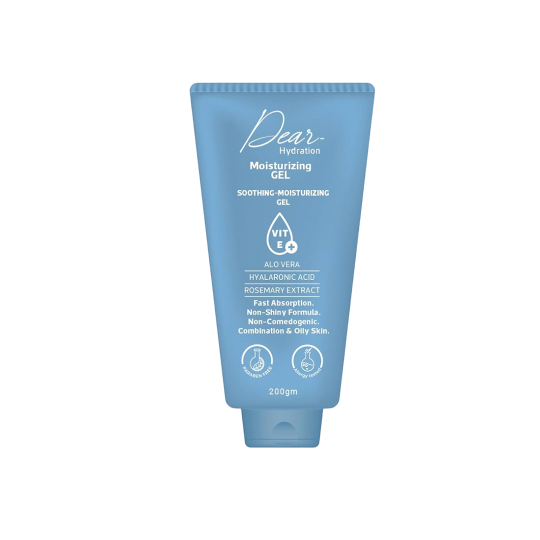 DEAR MOISTURIZING GEL VIT E + ALOE VERA 200 GM