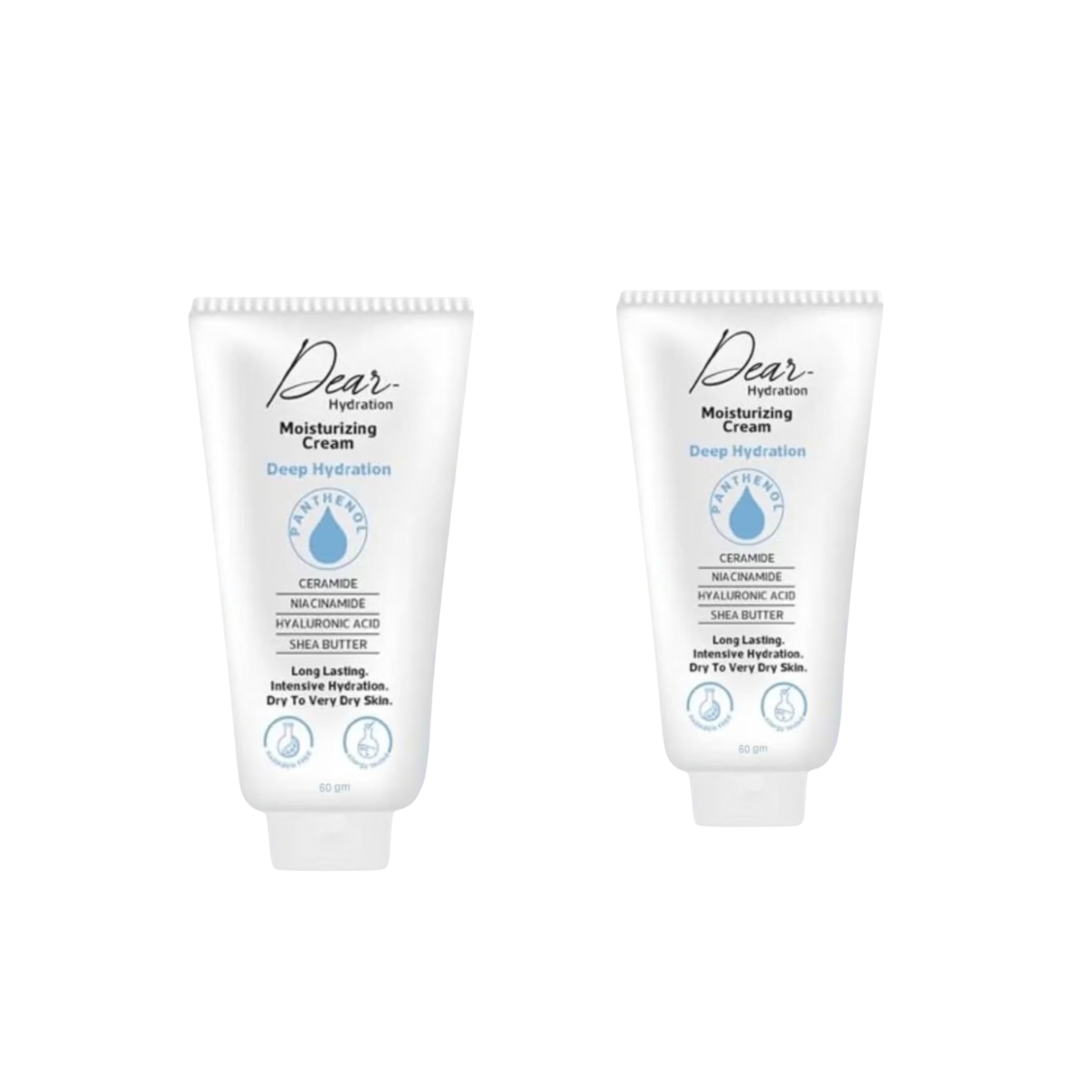 DEAR MOISTURIZING CREAM OFEER (1+1) 60GM