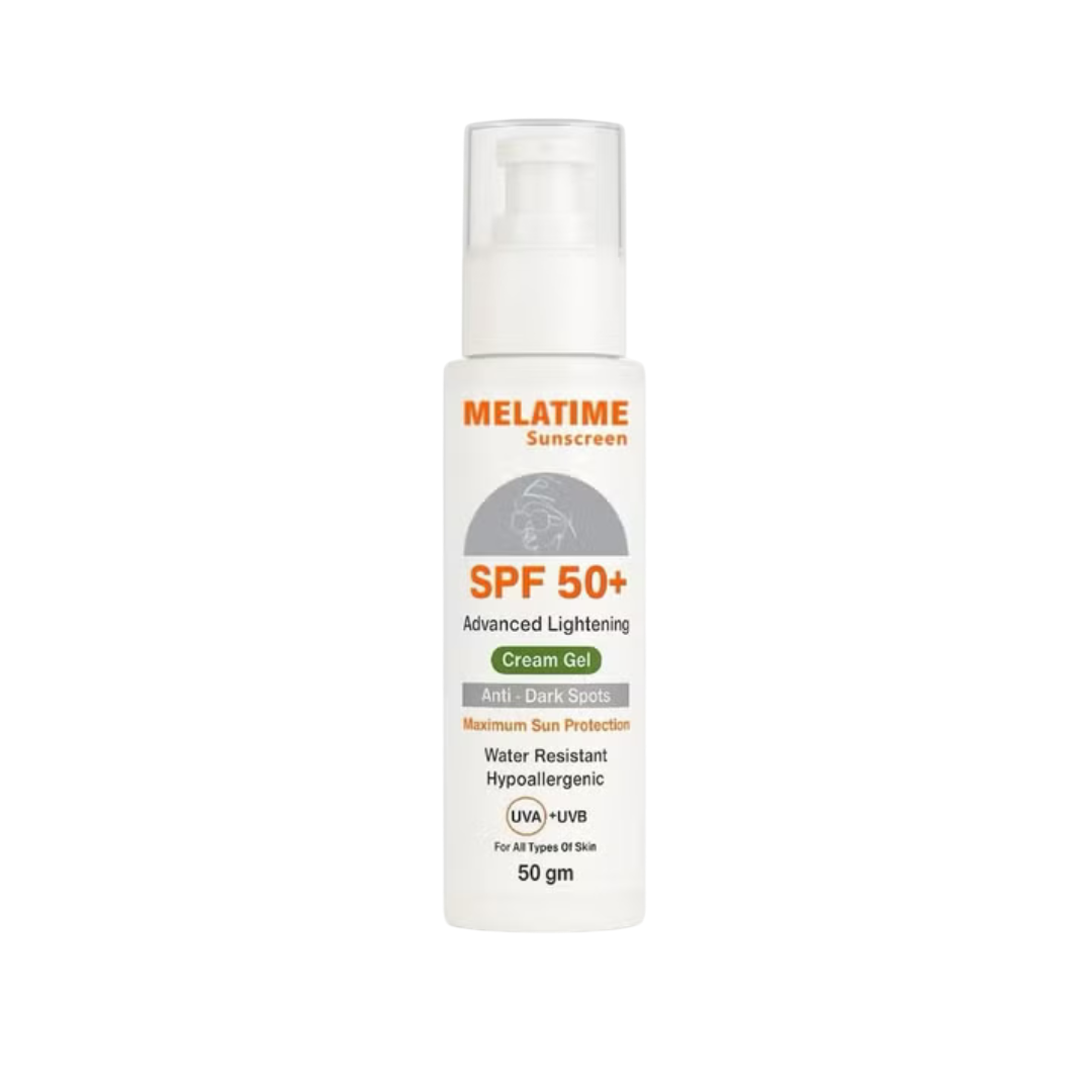 MELATIME SUNSCREEN ADVANCED LIGHTENING SPF50+ 50 G