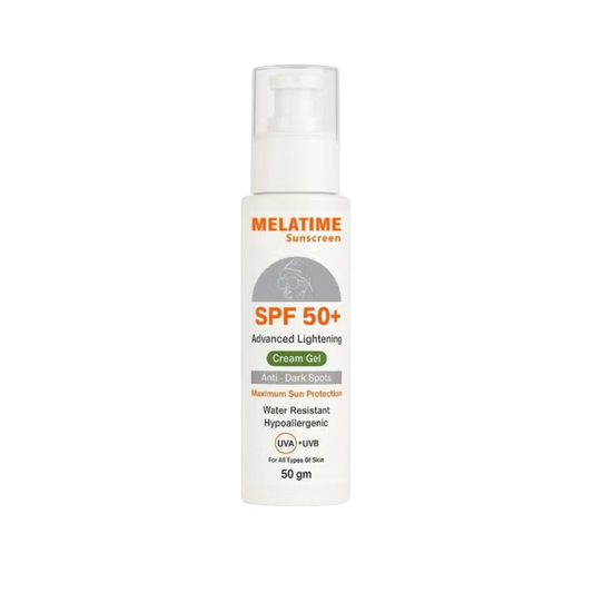MELATIME SUNSCREEN ADVANCED LIGHTENING SPF50+ 50 G
