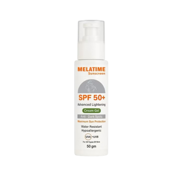 MELATIME SUNSCREEN ADVANCED LIGHTENING SPF50+ 50 G