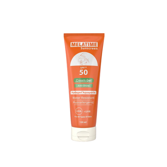 MELATIME SUNSCREEN SPF+50 CREAM GEL 120ML
