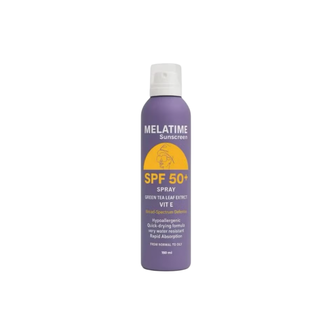 MELATIME SUNSCREEN SPRAY SPF50+ VIT E 150 ML