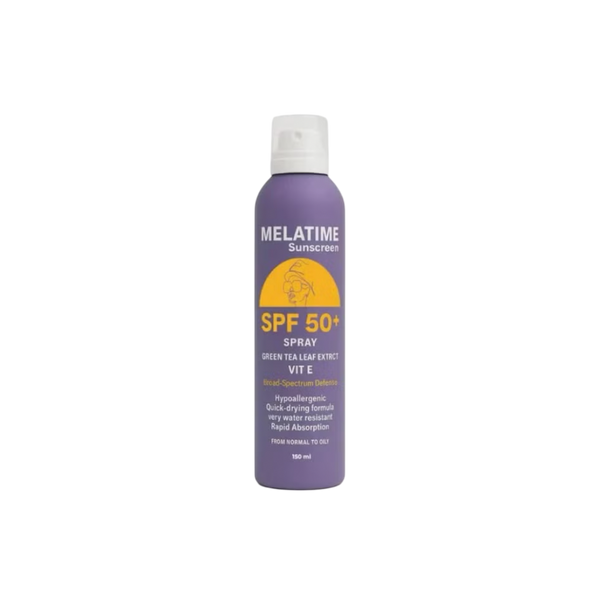 MELATIME SUNSCREEN SPRAY SPF50+ VIT E 150 ML