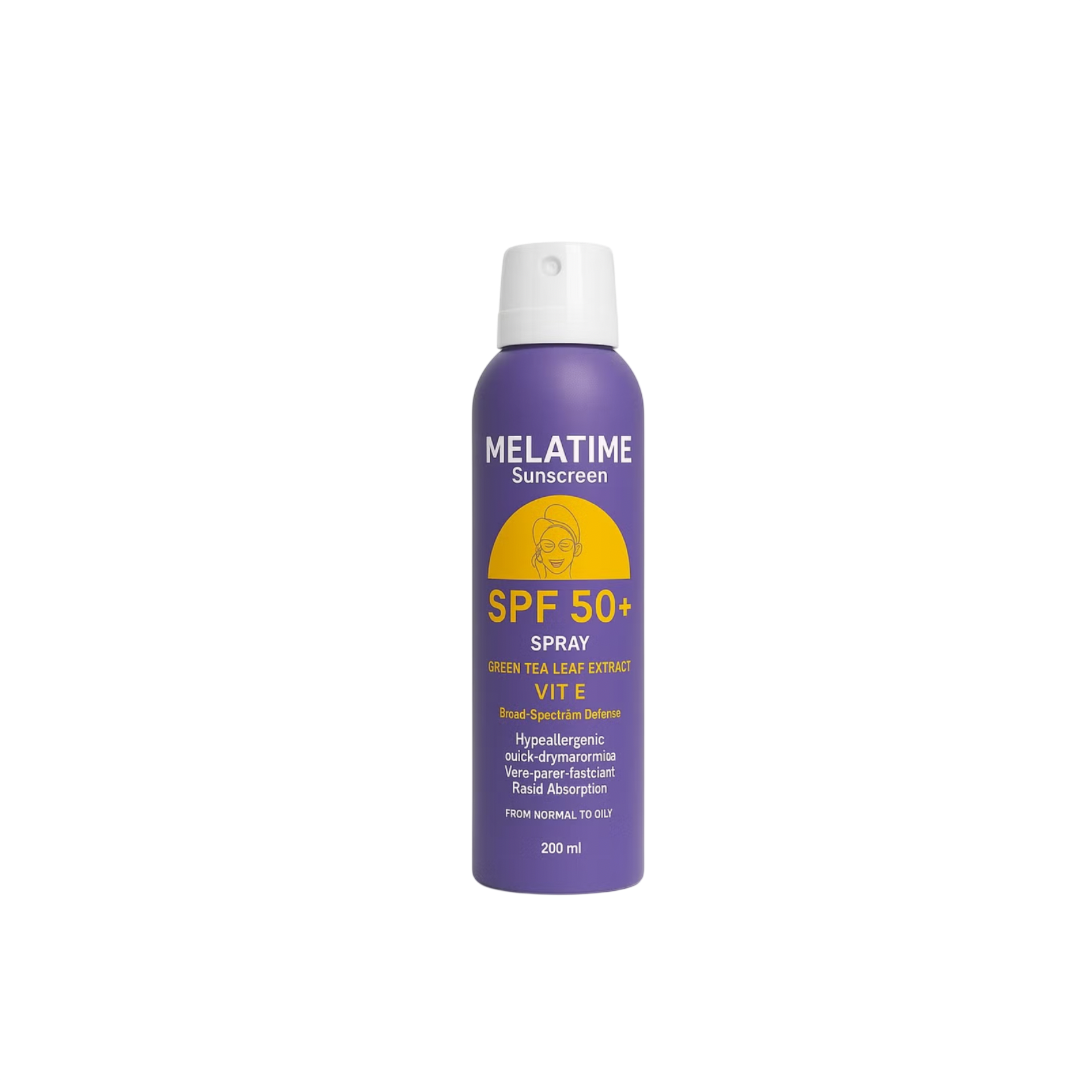 MELATIME SUNSCREEN SPRAY SPF50+ VIT E 200 ML