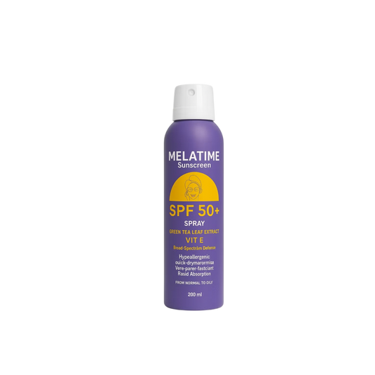 MELATIME SUNSCREEN SPRAY SPF50+ VIT E 200 ML
