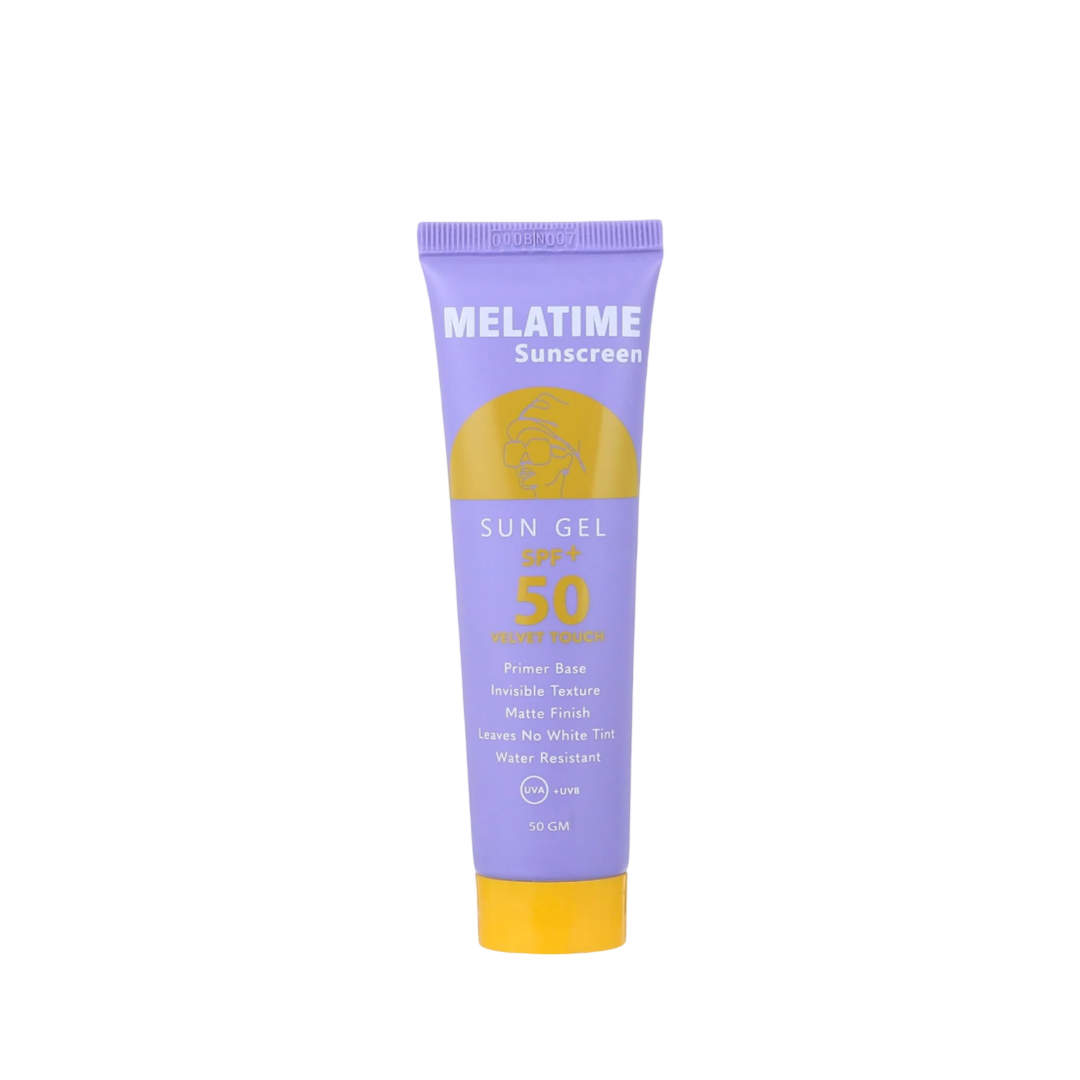 MELATIME SUNSCREEN VELVET TOUCH SPF 50+ 50 GM