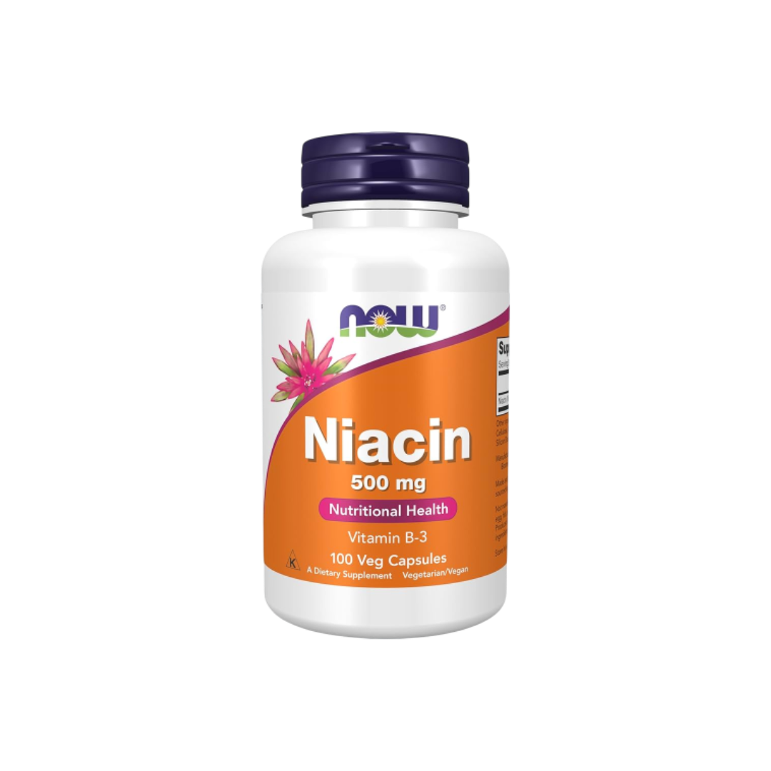 NOW NIACIN 500MG 100CAP