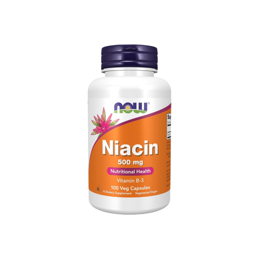 NOW NIACIN 500MG 100CAP
