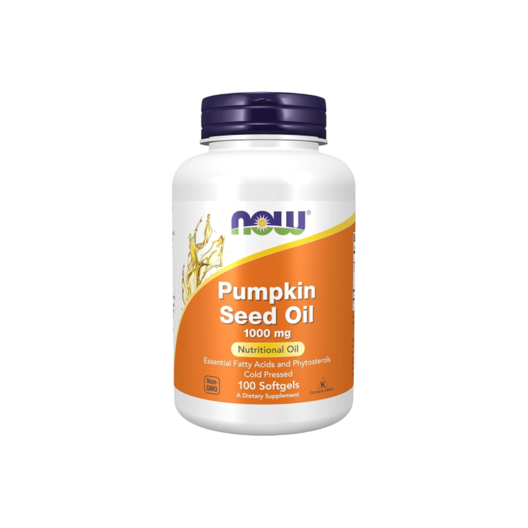 NOW Pumpkin seed oil 1000mg caps