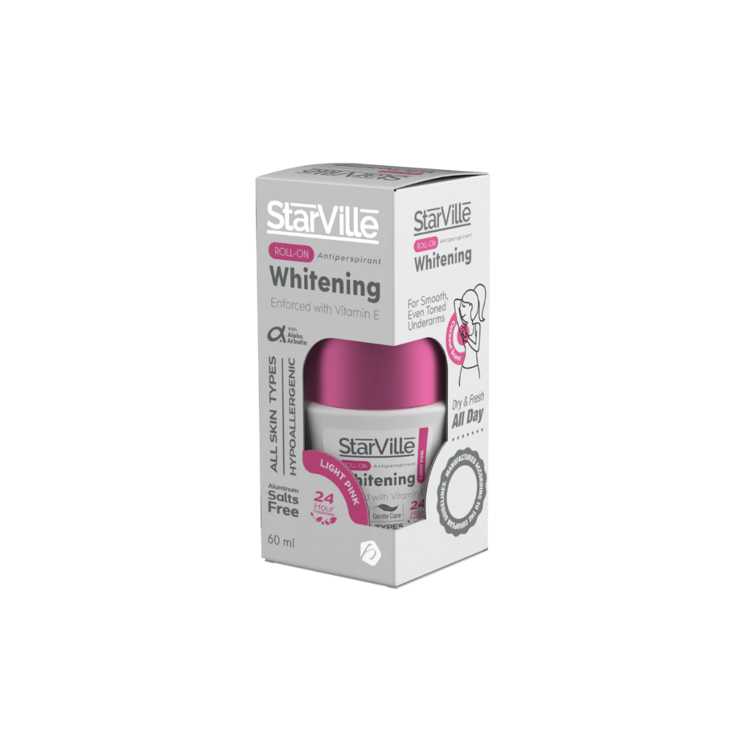 STARVILLE WHITENING ROLL ON LIGHT PINK 60 ML