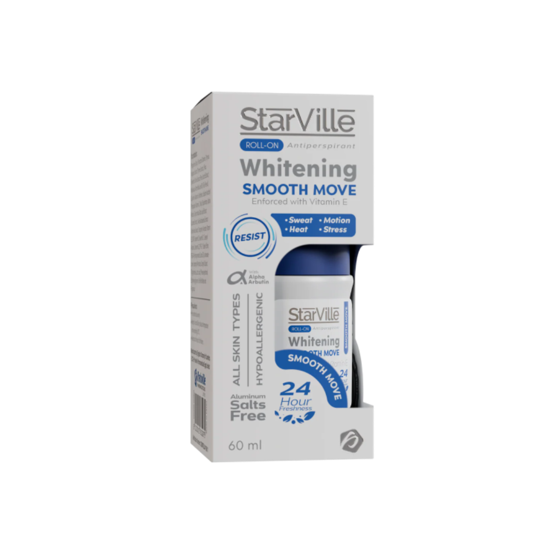 STARVILLE WHITENING ROLL ON SMOOTH MOVE 60 ML