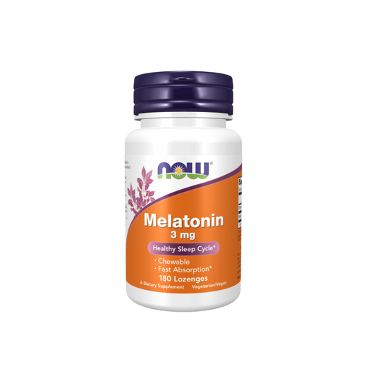 NOW MELATONIN 3MG -60 Cap
