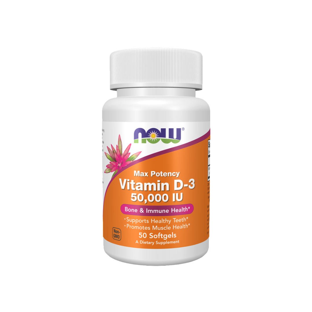 NOW VITAMIN D 50000 IU 50 TAB