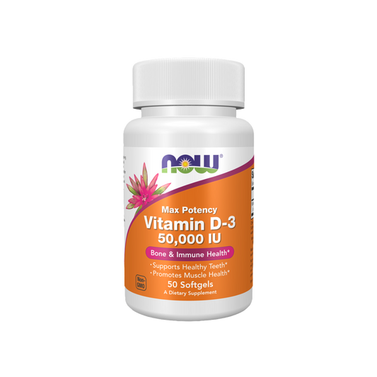 NOW VITAMIN D 50000 IU 50 TAB