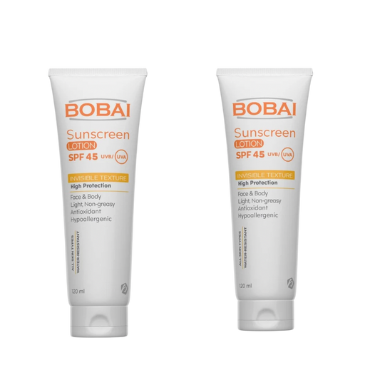 Bobai Sunscreen Lotion SPF45+ 120ml – Offer Pack