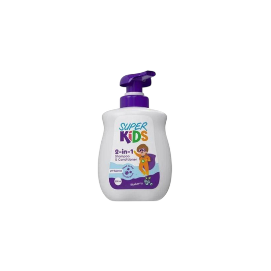 SUPER KIDS 2IN1 SHAMPOO & CONDITIONER 500 ML