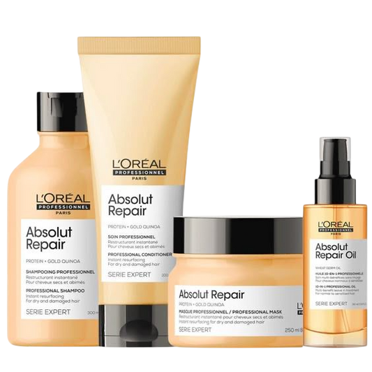 Loreal professional مجموعة العنايه بالشعر التالف والجاف