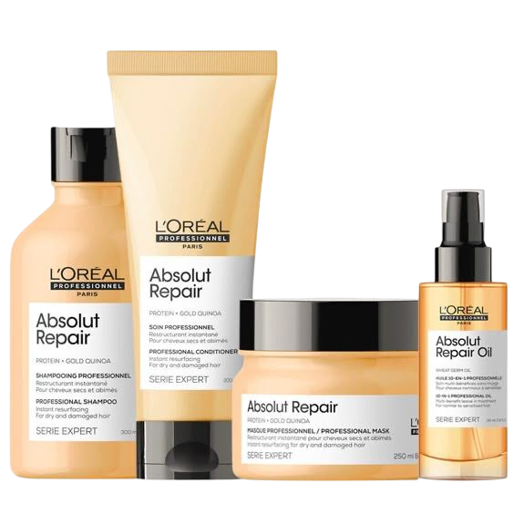 Loreal professional مجموعة العنايه بالشعر التالف والجاف