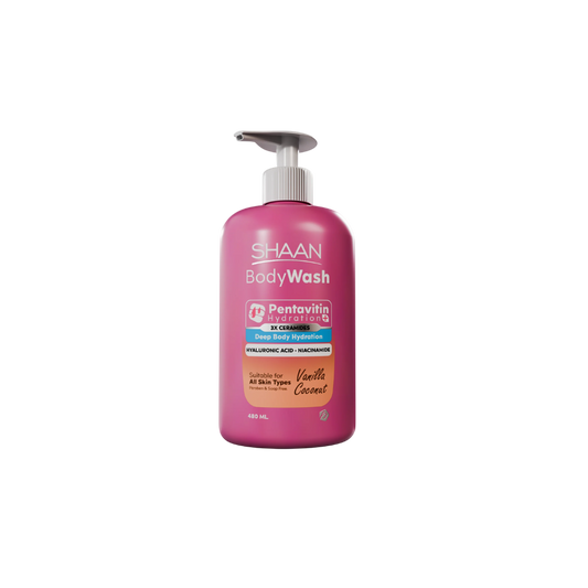 SHAAN BODY WASH VANILLA COCONUT 480 ML