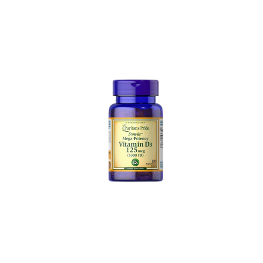 Puritan’s Pride Vitamin D3 5000 IU -100 Softgels